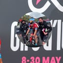 El español llegó en la novena posición en la etapa 20 del Giro de Italia.