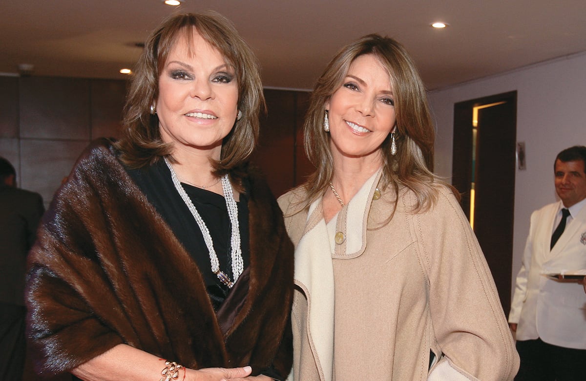 Maruja Iragorri y Tana Valencia.