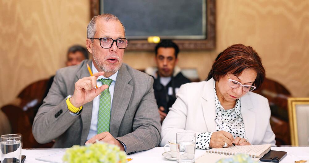 El jefe de despacho, Alfredo Saade, y la canciller encargada, Rosa Yolanda Villavicencio, se reunieron con representantes de Portugal para avanzar en el acuerdo.