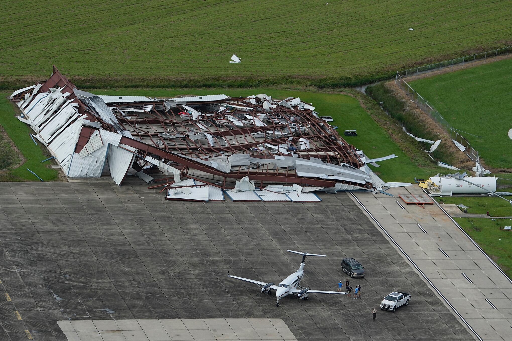Paso del huracán ida