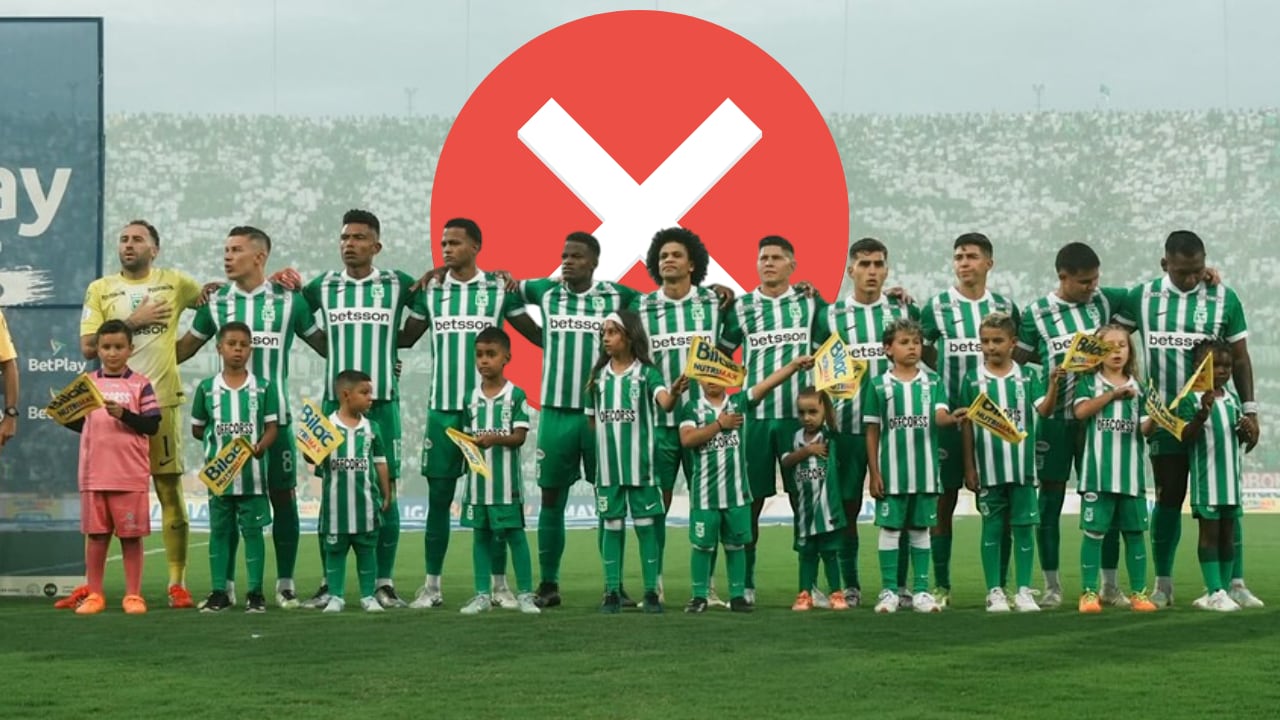 Atlético Nacional oficializó la salida de cinco jugadores para 2026-II