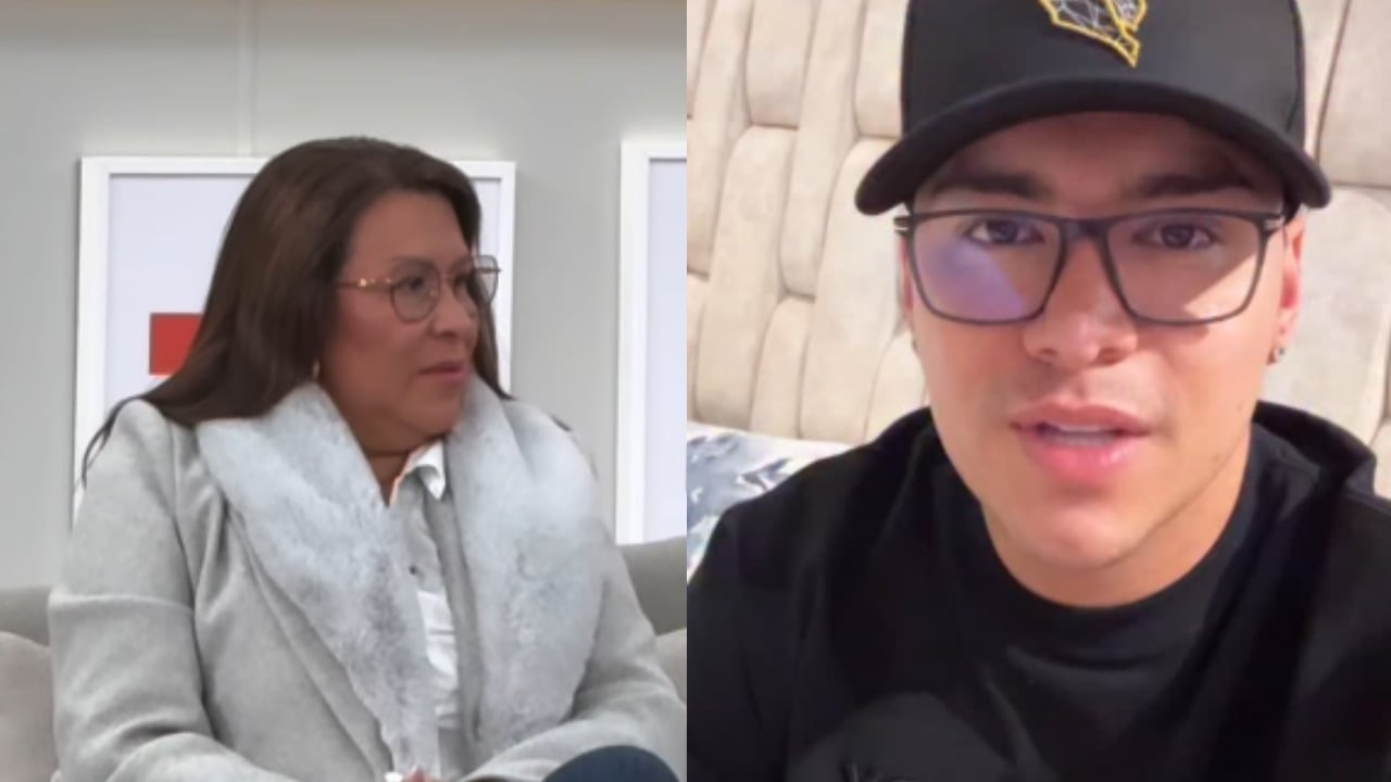 Luz Mery Galeano, madre de Yeison Jiménez.