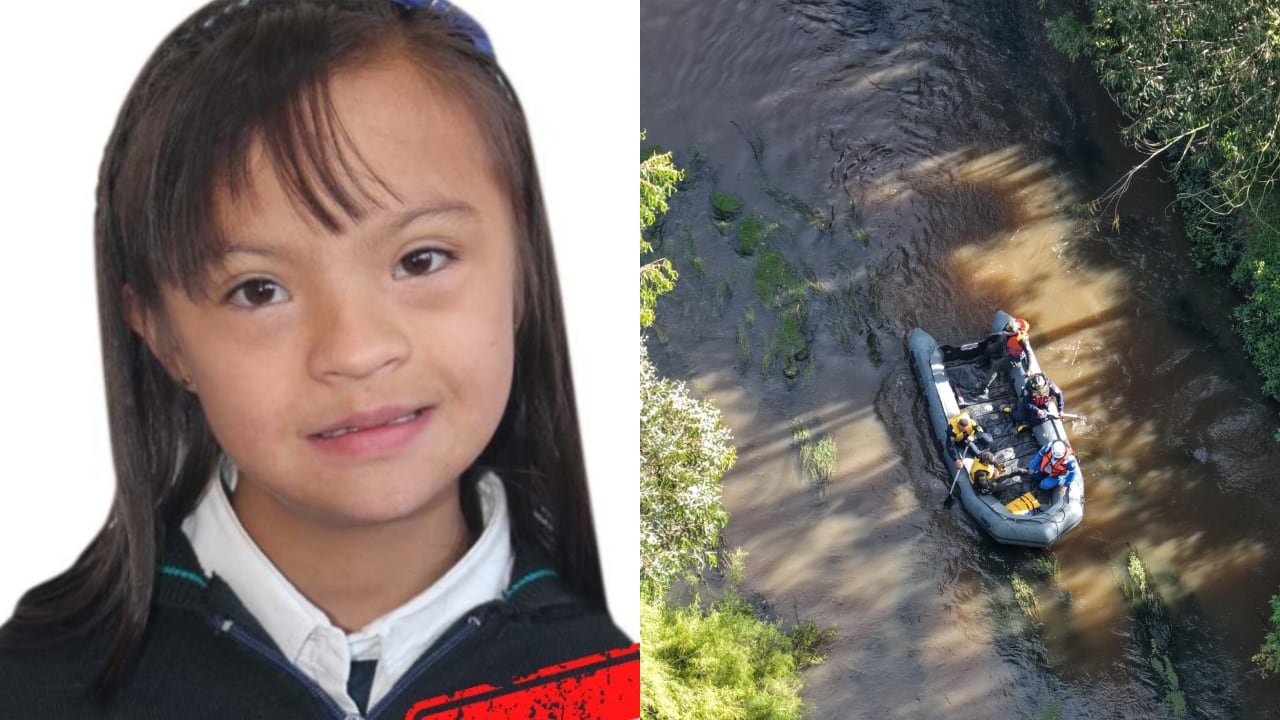 Las cámaras la muestran jugando en la institución.