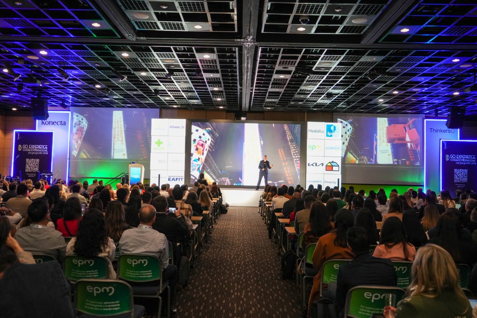Go Xperience, congreso internacional dirigido a directores, vicepresidentes, gerentes, líderes y profesionales de CX, EX, gestión humana, marketing, comercial e innovación, entre otras áreas, que buscan cerrar la brecha entre el decir y el hacer, enfrentando los desafíos actuales con soluciones accionables y orientadas al futuro. FOTO: Cortesía AGX