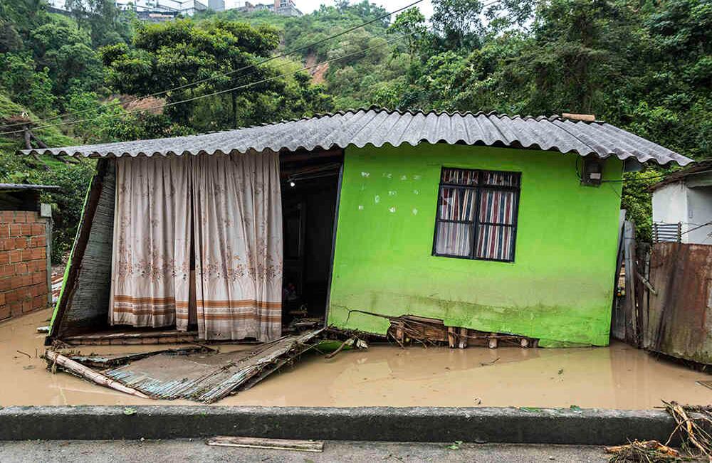 Varias casas han sufrido daños severos. Foto  Kevin Toro 
