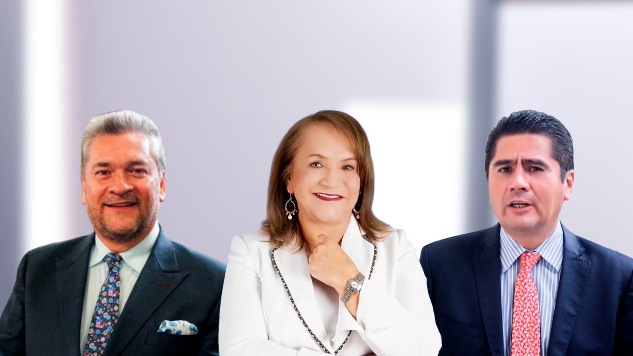 Luz Marina Gordillo, representante electa del Centro Democrático; su pareja el concejal Darío Fernando Cepeda; y el representante y senador electo del Partido Liberal, Óscar Sánchez.