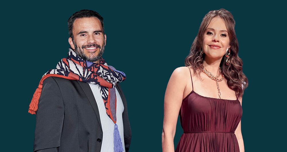 Juan Pablo Raba y Cristina Umaña. 