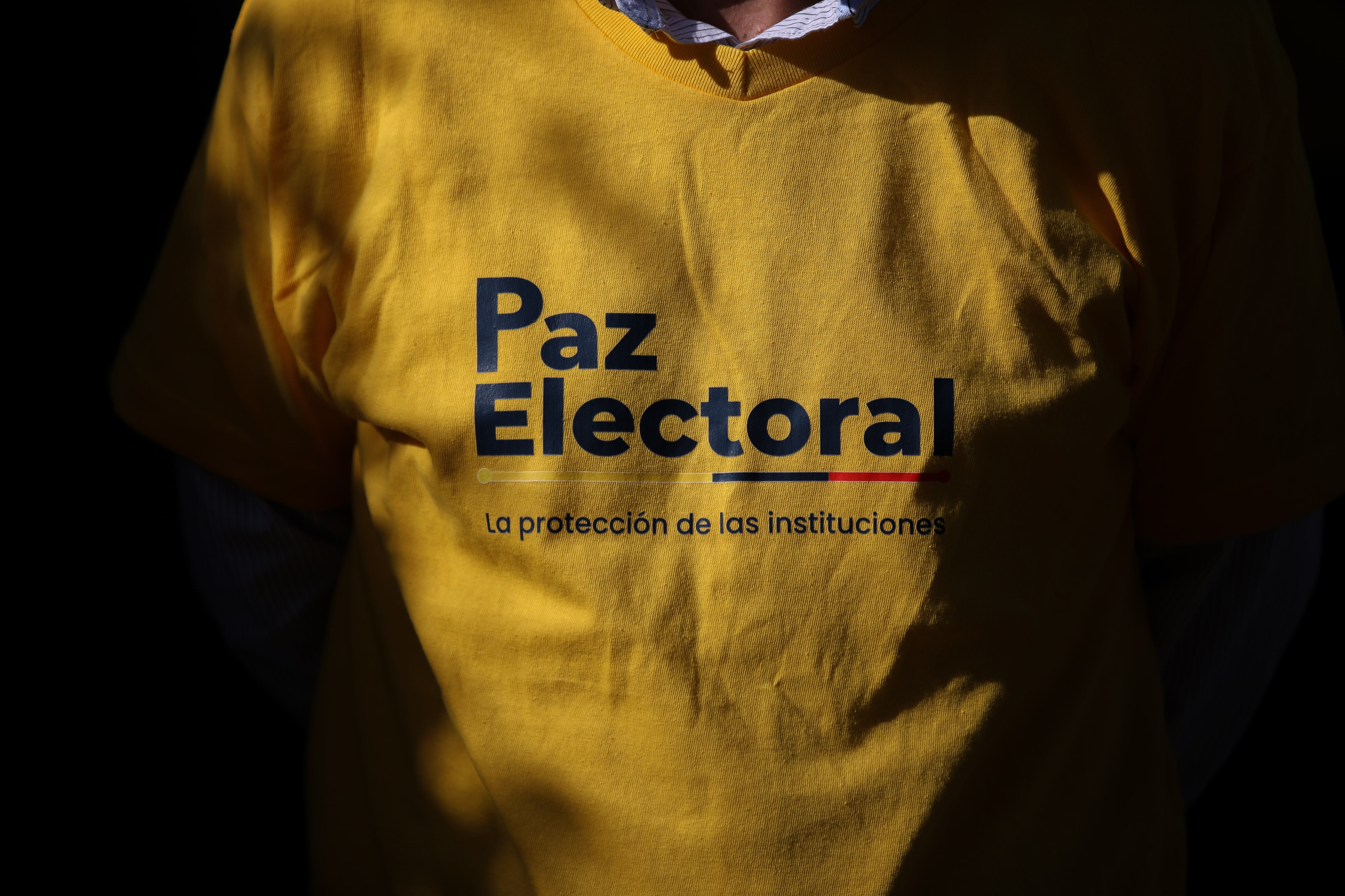Bogotá. Febrero 26 de 2026. En la Registraduría Nacional del Estado Civil, el procurador Gregorio Eljach realizó la instalación de la jornada Colombia se Viste de Paz Electoral, una estrategia en la que participarán miles de funcionarios, organizaciones del sector productivo y de la sociedad civil para blindar el proceso electoral.