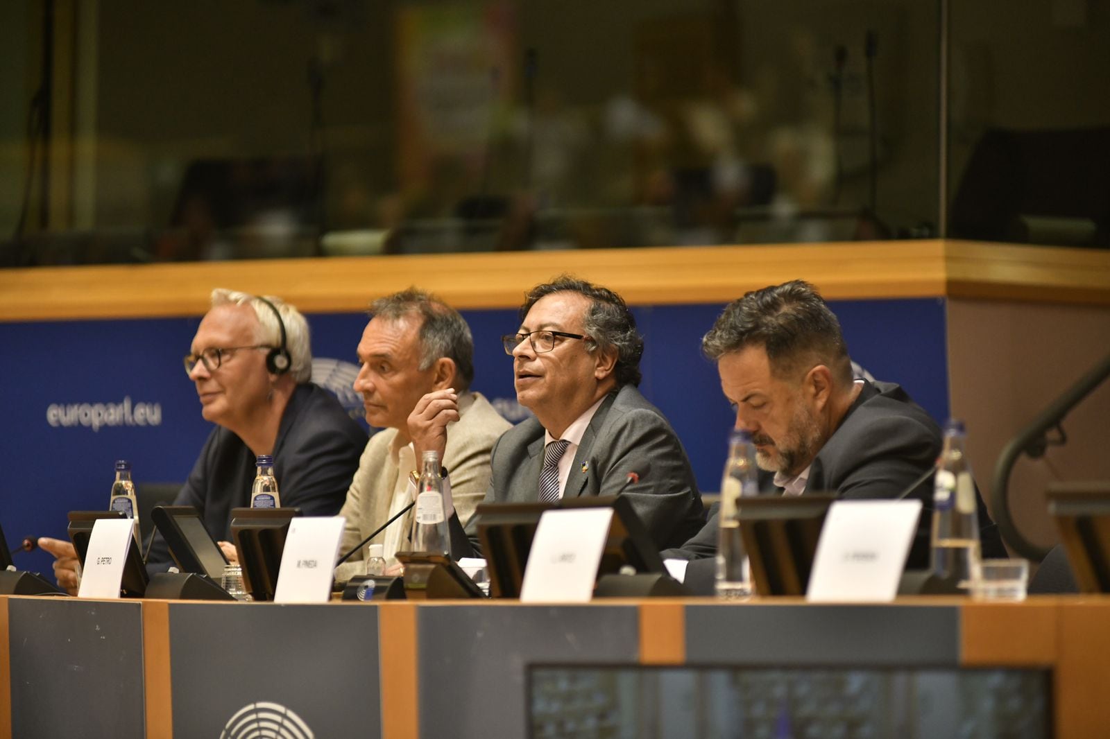 Gustavo Petro en Bruselas: Foto Presidencia de la República