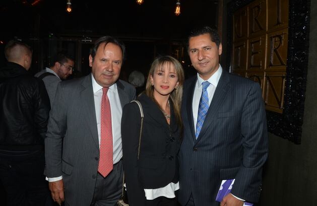 Miguel Gutiérrez, Elizabeth Gómez e Iván Lizcano