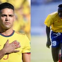 Falcao y Freddy Rincón.