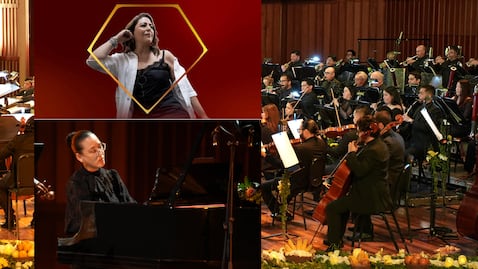 'La Revolución Diamantina', de Gabriela Ortiz, interpretada por la Orquesta Sinfónica Nacional de Colombia bajo la dirección musical de Tatiana Pérez-Hernández.