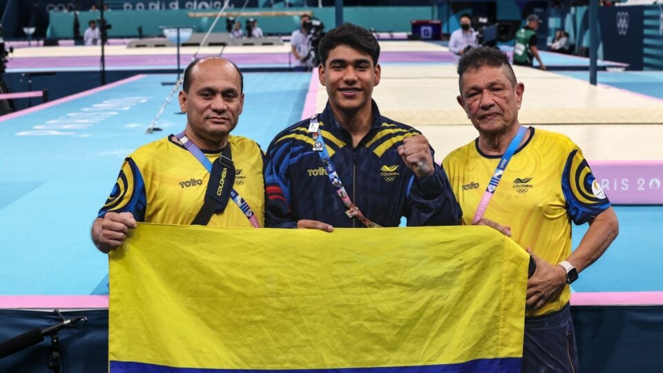 Ángel Barajas le entregó la primera medalla a Colombia en estos Juegos Olímpicos.