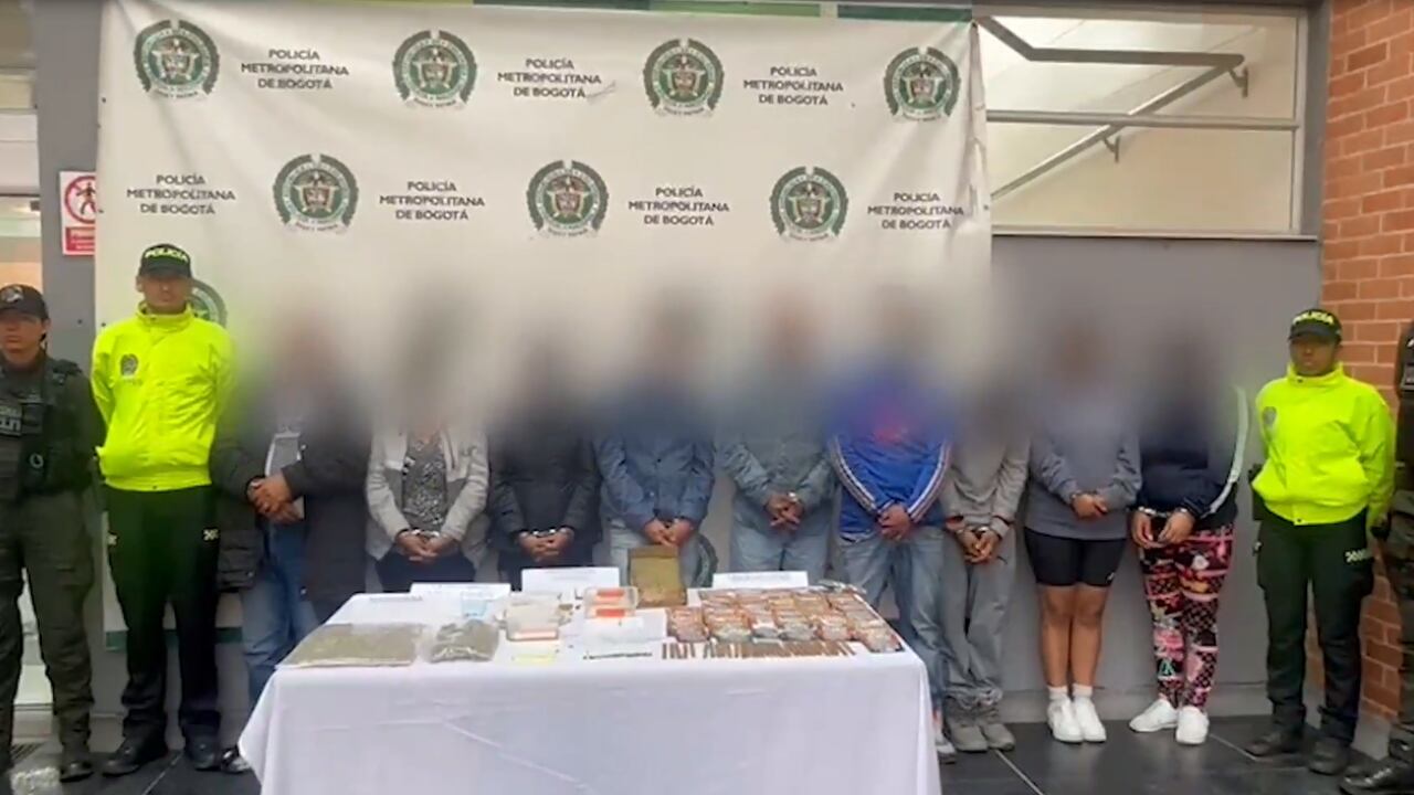 Desarticuladan a Los Cíclopes, la banda que usaba a los hijos de sus integrantes para repartir droga en Colegios de Bogotá; era liderada por alias Jenny