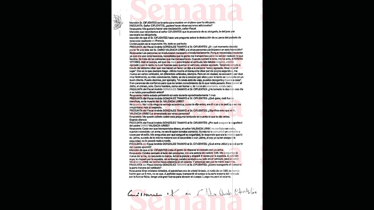 Desde Francia, el hombre confesó su autoría en el asesinato.