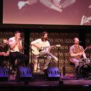 NEW YORK, NEW YORK - SEPTEMBER 20: (L-R) Musicians Ben McKee, Dan Reynolds, Daniel Wayne Sermon and Daniel Platzman of Imagine Dragons perform onstage during XYZ Presents Imagine Dragons: A Conversation and Acoustic Performance at The 92nd Street Y, New York on September 20, 2022 in New York City. (Photo by Gary Gershoff/Getty Images)