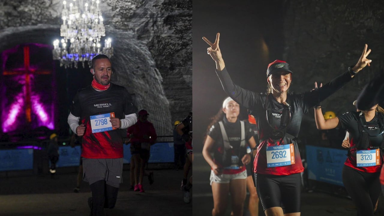 Carretas deportivas en la Catedral de Sal de Zipaquirá