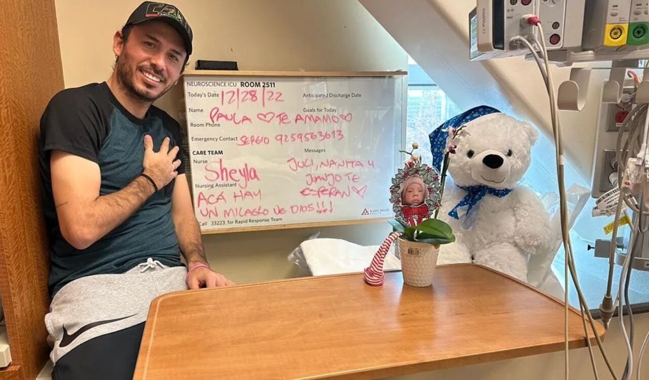 El tercer hijo de Sergio y Paula nació cuando su esposa ya había sido diagnosticada con cáncer de cerebro y estómago