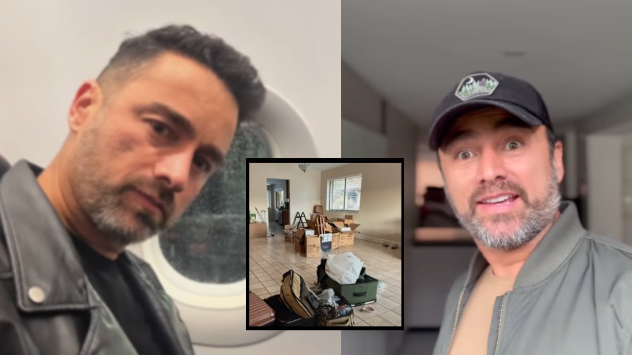 Andrés Toro llegó a USA y mostró cómo va su vida.