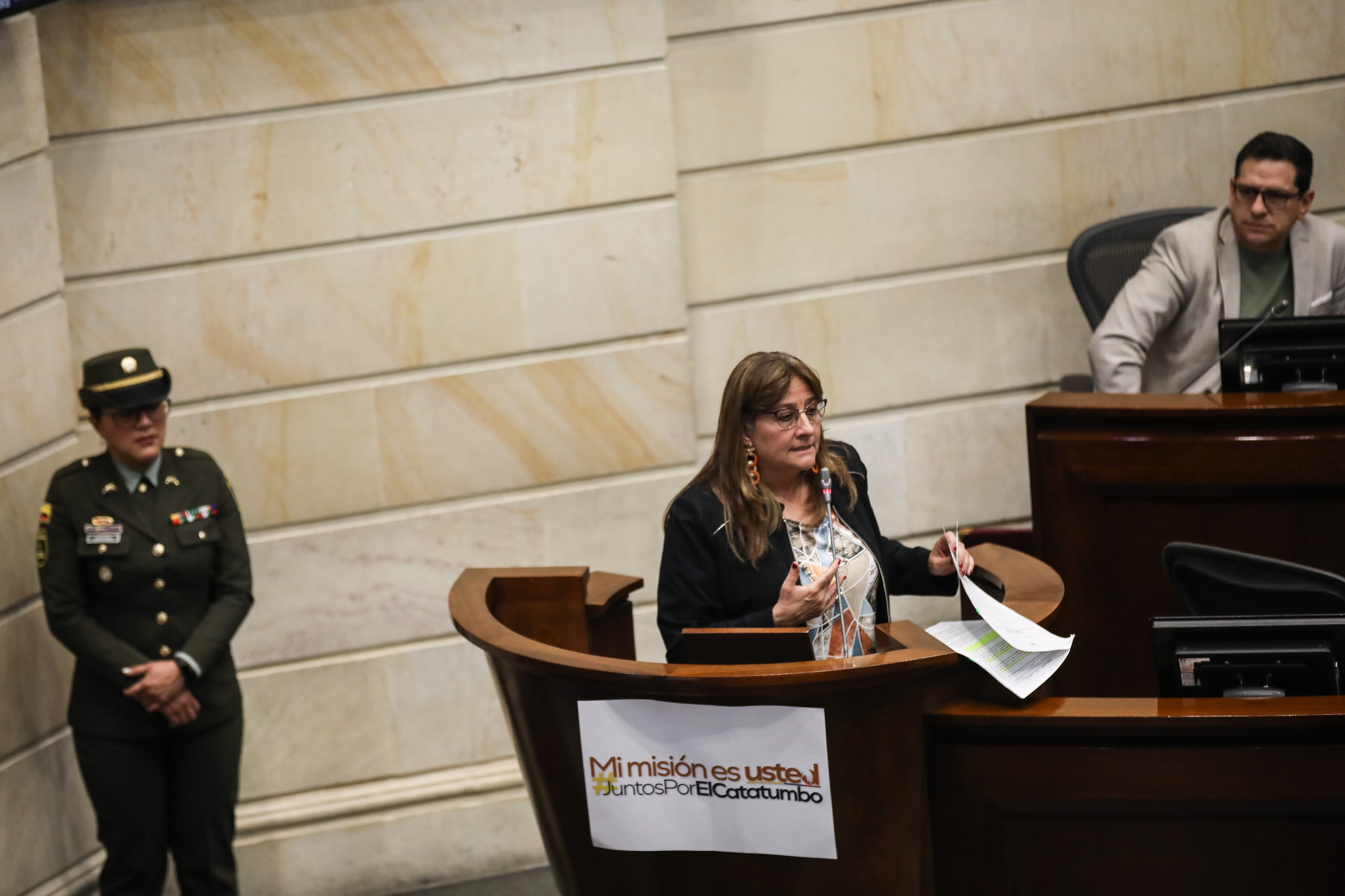 Sesión especial del Senado de la República, decreto de conmoción interior Catatumbo