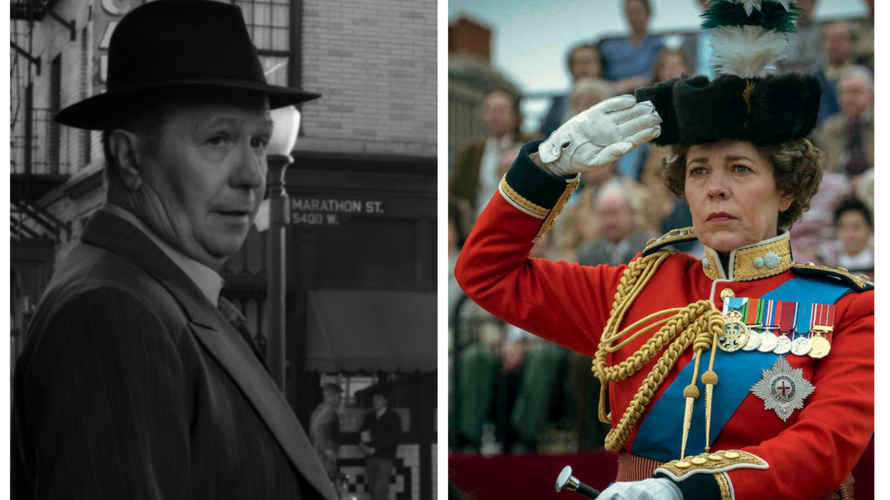 La cinta "Mank" protagonizada por Gary Oldman, y la serie "The Crown", lideran las nominaciones en esta premiación.