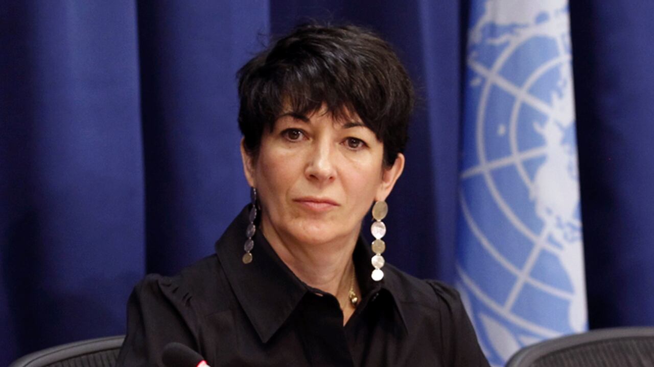 Ghislaine Maxwell, expareja de Jeffrey Epstein.