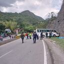 El automotor dio una vuelta de campana.