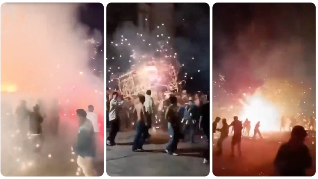 Explosión de pirotecnia en México