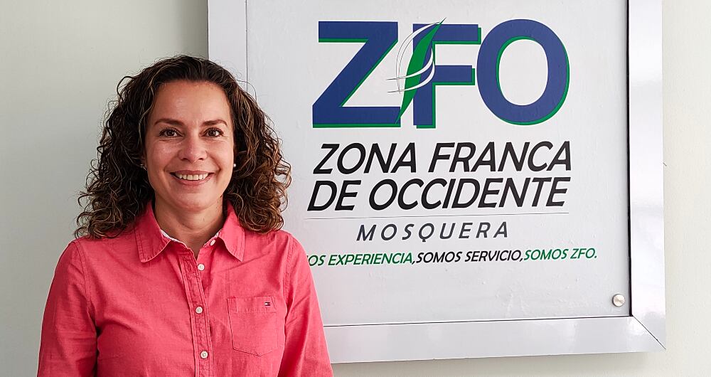 Rosa María Gamarra, Gerente de Zona Franca de Occidente