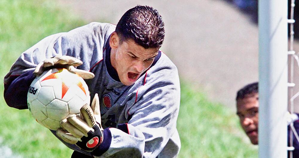 Miguel Calero (Ginebra, Valle, 1971-Ciudad de México, 2012) fue el arquero suplente, pero el “alma del equipo” que conquistó la Copa de 2001.