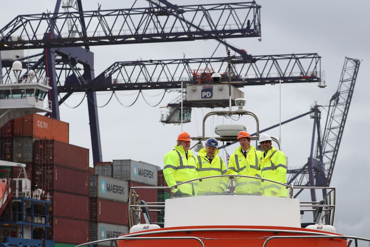 Exportaciones de Reino Unido. AP.