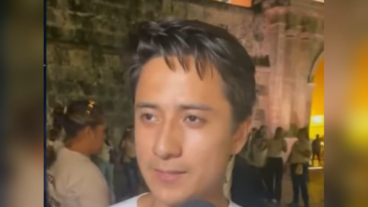 El novio de la joven se pronunció por primera vez.