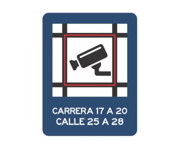 La nueva señal deberá indicar la zona donde hay activas cámaras de fotomultas.