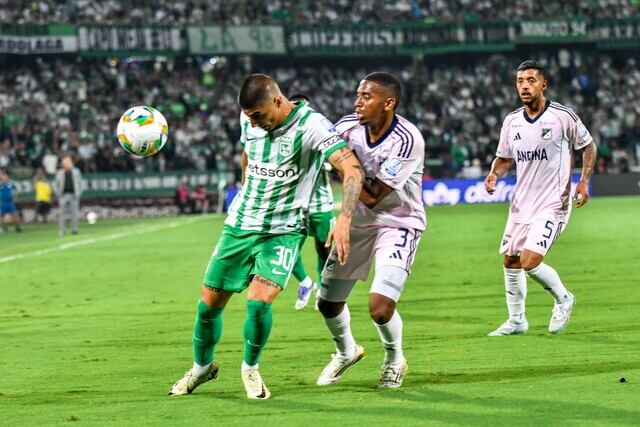 Atlético Nacional y Millonarios podrían jugar en la fase previa de la Copa Sudamericana 2026.