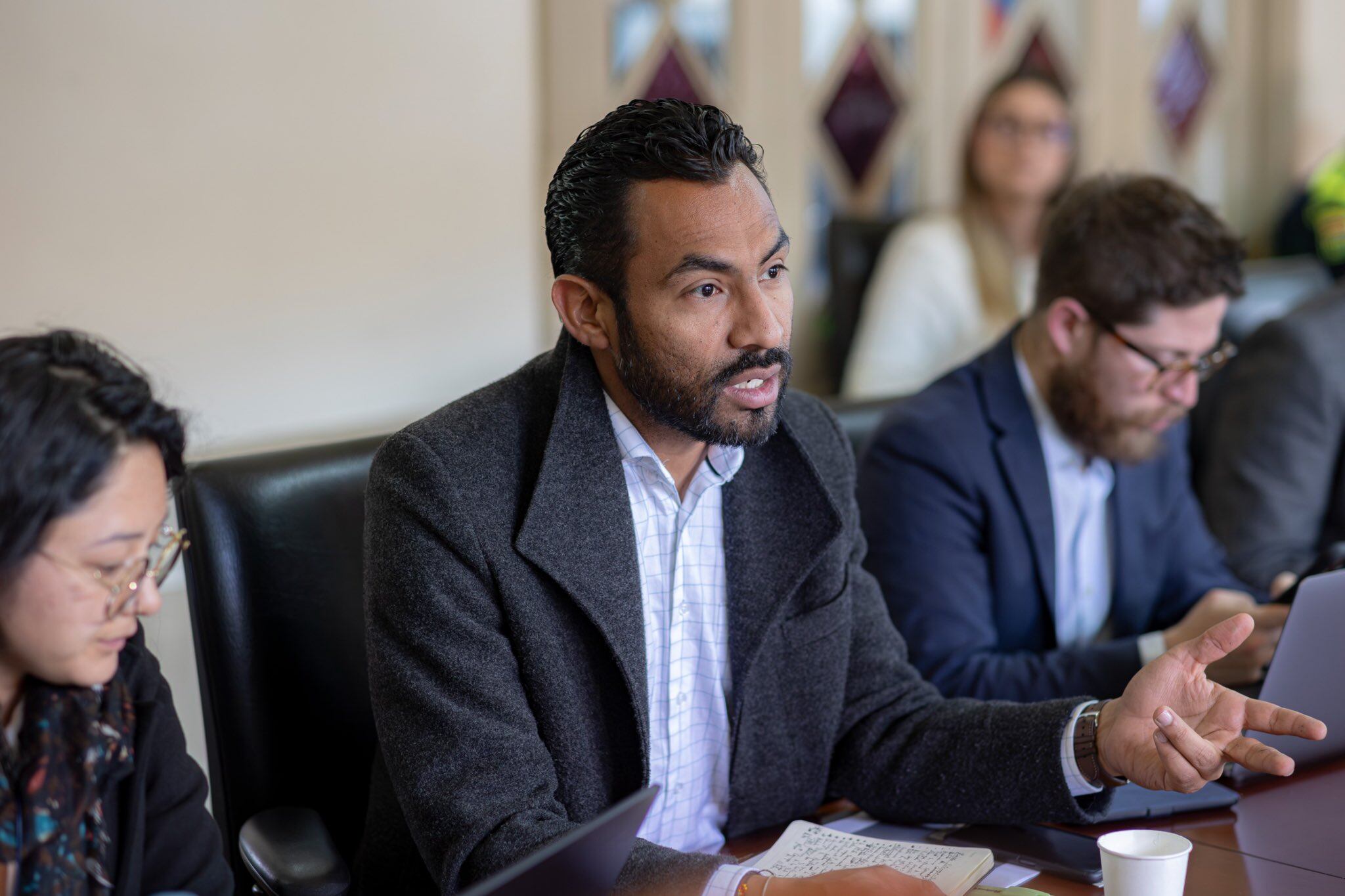 Franklin Castañeda, funcionario del Ministerio del Interior.