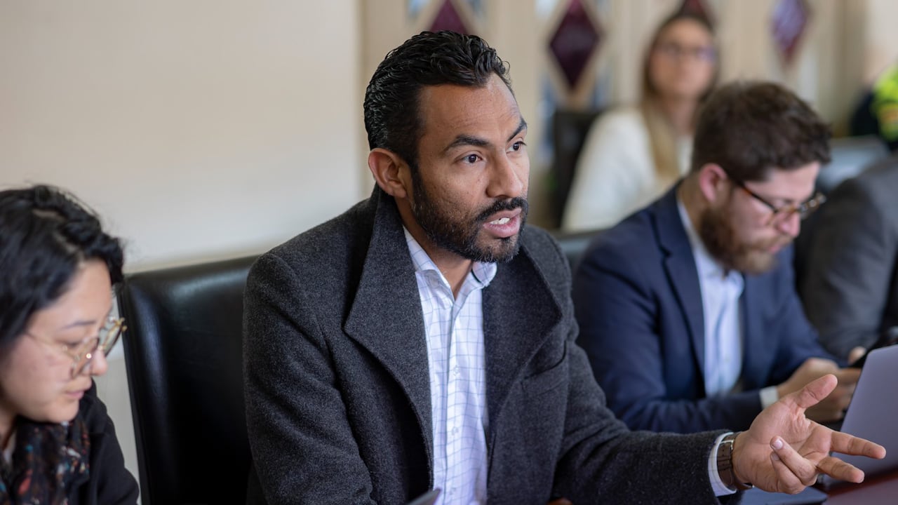 Franklin Castañeda, funcionario del Ministerio del Interior.