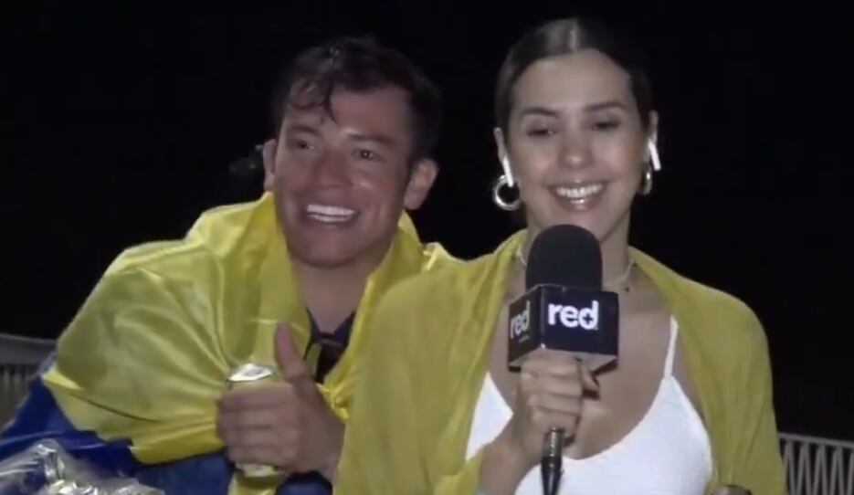 El presidente del Conejo de Duitama, Boyacá, Julián Andrés Gómez Martínez, intentó besar a la fuerza a la periodista María Juliana Correa, de Red+.