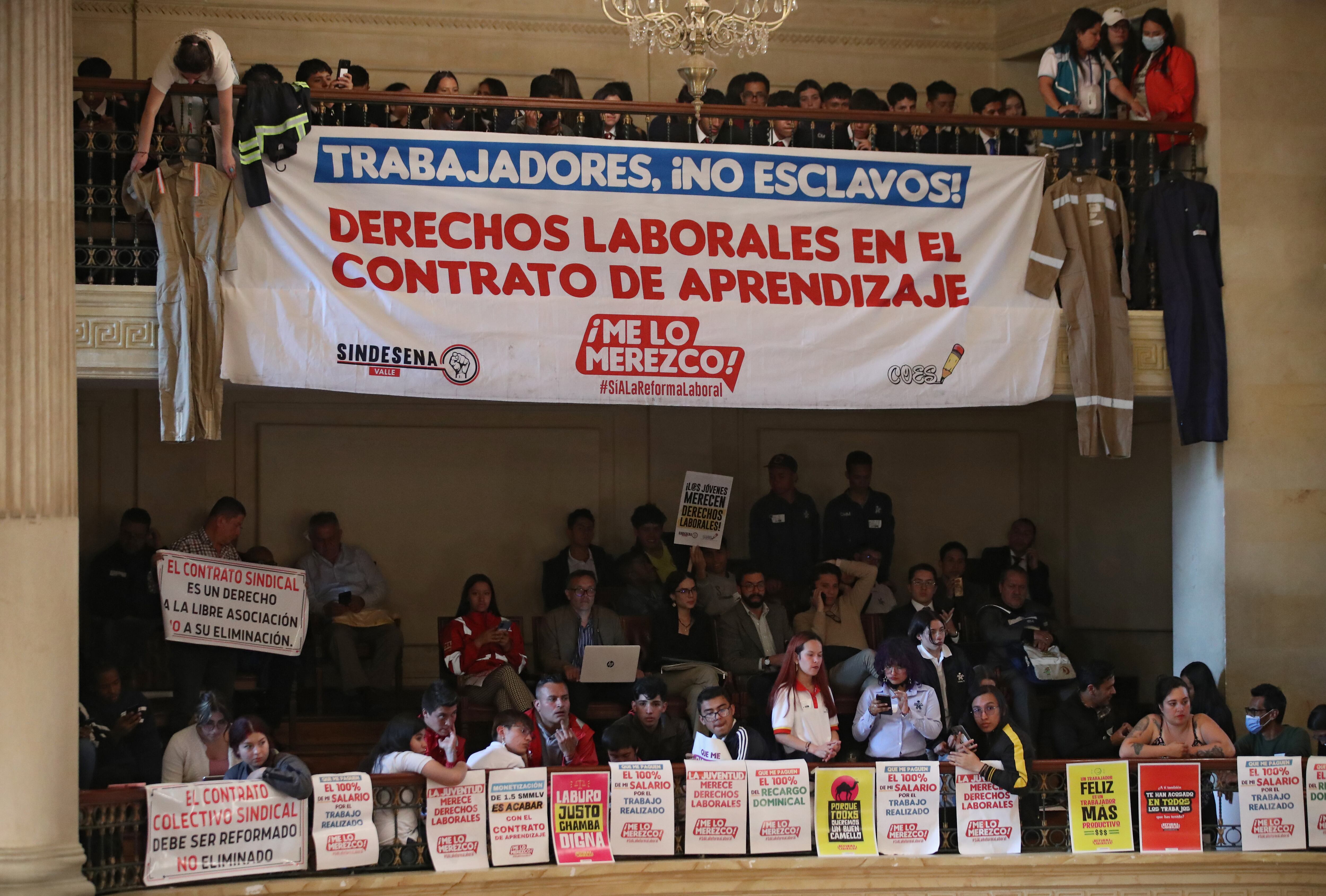 Aprobación de la reforma laboral en segundo debate en  plenaria de Cámara de Representantes
Bogota octubre 17 del 2024
Foto Guillermo Torres Reina - SEMANA