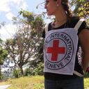 Operación humanitaria de la Cruz Roja en el Bajo Cauca.