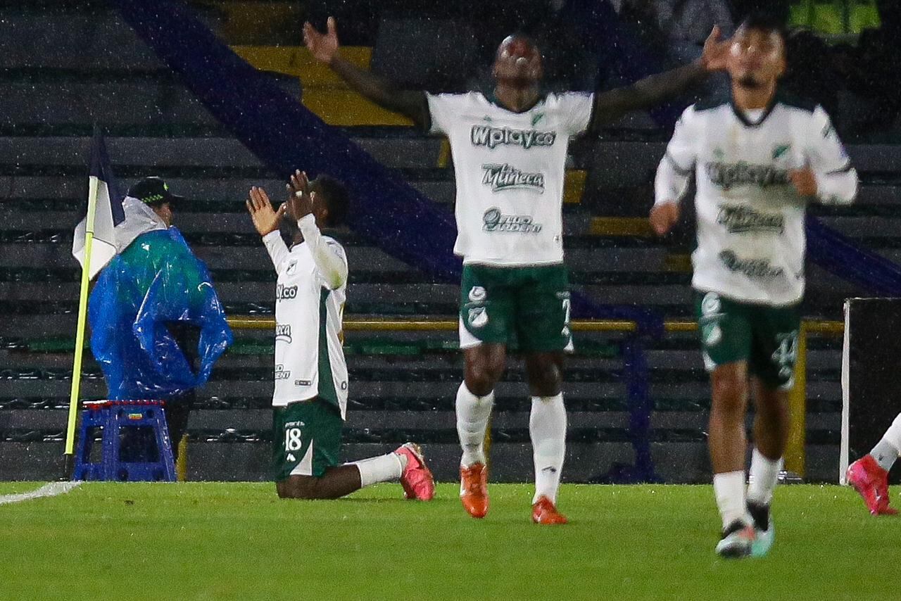 Momentos del encuentro entre Millonarios y Deportivo Cali, por la sexta jornada del segundo semestre de la Liga II-2025.