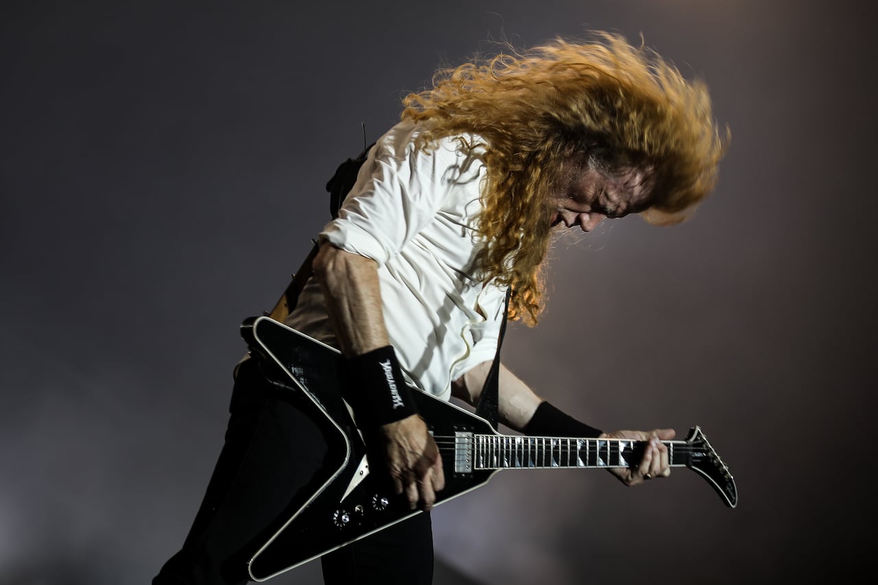Megadeth en Bogotá, abril 21 de 2024.