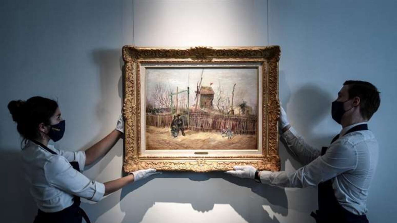Lienzo de Van Gogh fue subastado por millonaria cifra por la casa sotheby's en París