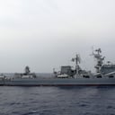 El Kremlin se negó el martes a comentar los testimonios sobre marineros desaparecidos en el naufragio del "Moskva" (Photo by Max DELANY / AFP)