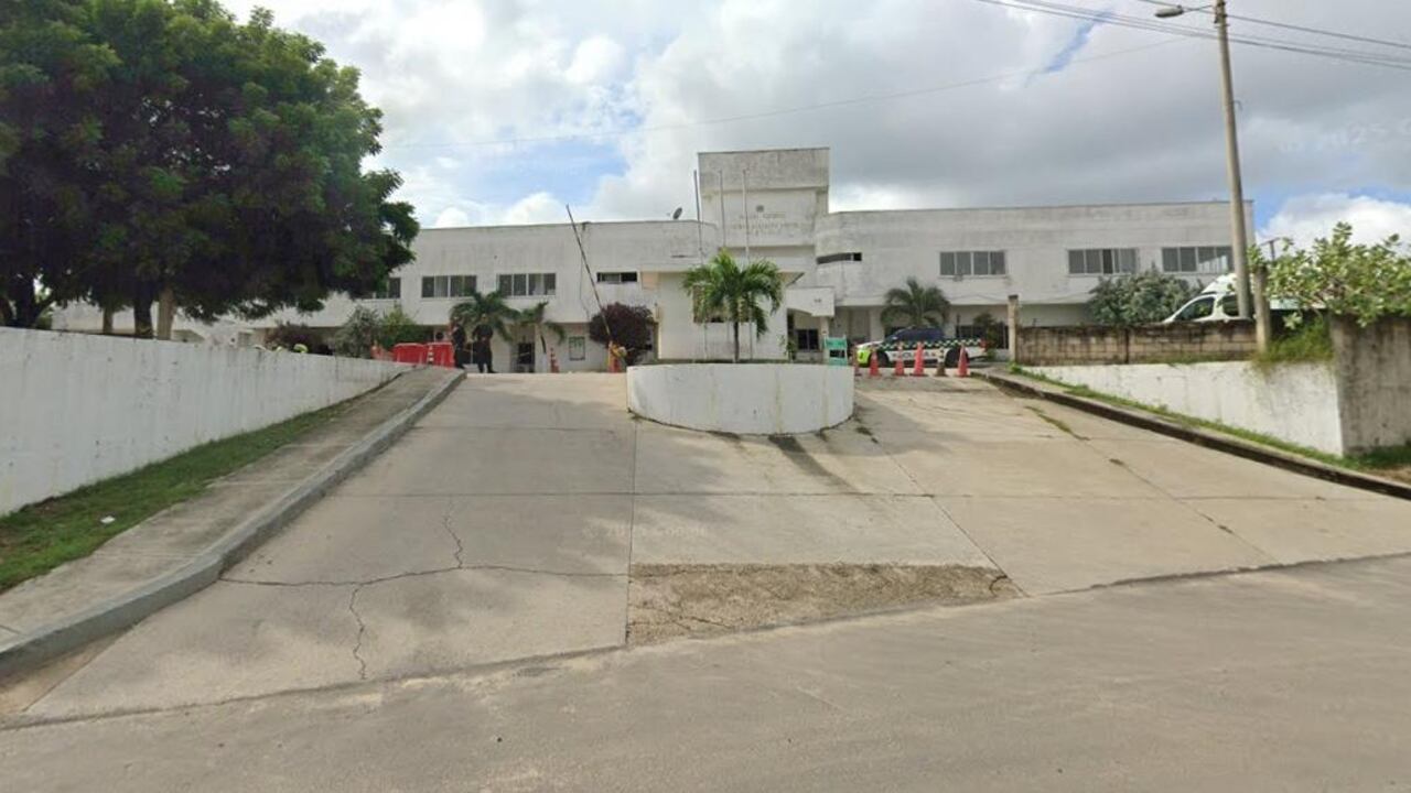 En este sitio se registró el motín.