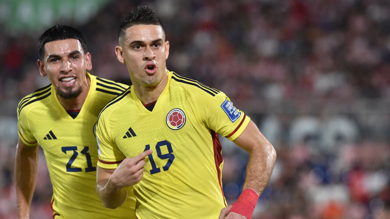 Rafael Santos Borré, uno de los goleadores del proceso Néstor Lorenzo