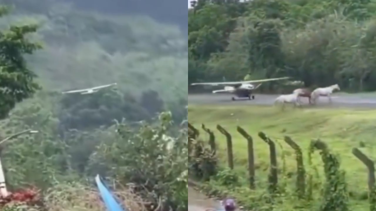 Avioneta en Capurganá