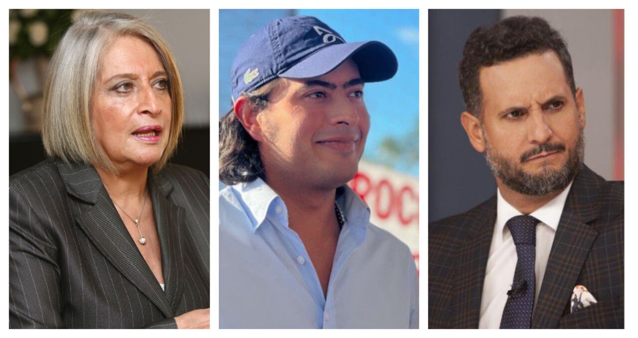 Cecilia López, Nicolás Petro y Miguel Ángel del Río