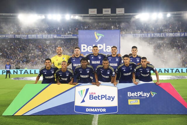 La nómina de Millonarios que enfrentó a Santa Fe por la fecha 15 de la Liga BetPlay.