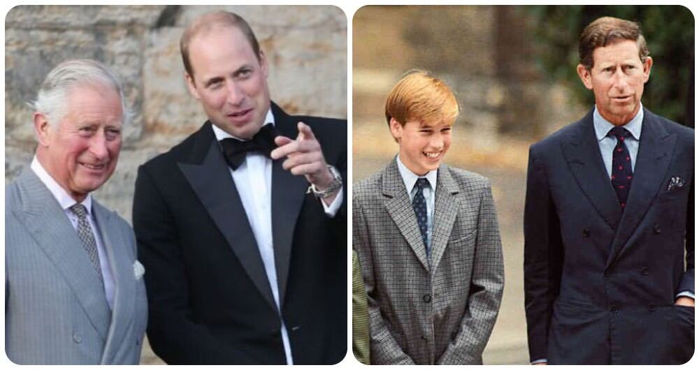 Príncipe William y príncipe Carlos