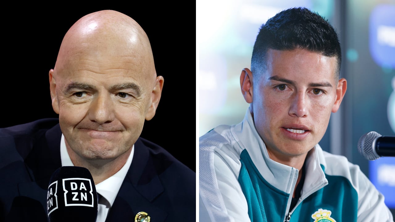 Fifa en cabeza de Infantino sacó a James y Club León del Mundial de Clubes.
